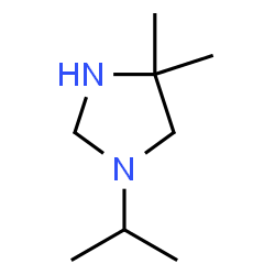 ChemSpider 2D Image | 1-Isopropyl-4,4-dimethylimidazolidine | C8H18N2