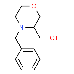 ChemSpider 2D Image | (4-Benzyl-3-morpholinyl)methanol | C12H17NO2