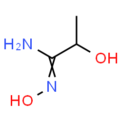 ChemSpider 2D Image | N',2-Dihydroxypropanimidamide | C3H8N2O2