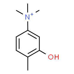 ChemSpider 2D Image | 3-Hydroxy-N,N,N,4-tetramethylanilinium | C10H16NO