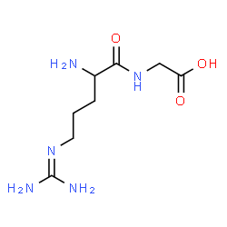 ChemSpider 2D Image | Arg-Gly | C8H17N5O3