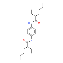 ChemSpider 2D Image | N,N'-1,4-Phenylenebis(2-ethylhexanamide) | C22H36N2O2
