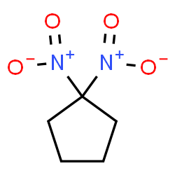 ChemSpider 2D Image | 1,1-Dinitrocyclopentane | C5H8N2O4