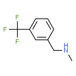 ChemSpider 2D Image | N-Methyl-N-[3-(trifluoromethyl)benzyl]amine | C9H10F3N