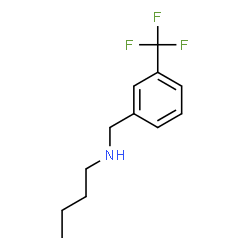 ChemSpider 2D Image | N-[3-(Trifluoromethyl)benzyl]-1-butanamine | C12H16F3N