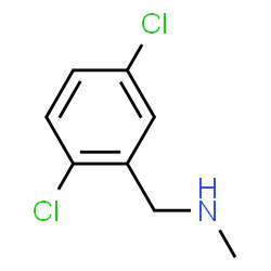 ChemSpider 2D Image | N-(2,5-dichlorobenzyl)-N-methylamine | C8H9Cl2N