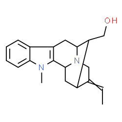 ChemSpider 2D Image | 1-Methylsarpagan-17-ol | C20H24N2O