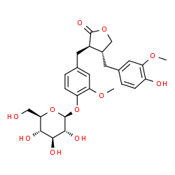 ChemSpider 2D Image | matairesinoside | C26H32O11