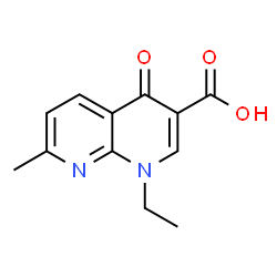 ChemSpider 2D Image | nalidixic acid | C12H12N2O3