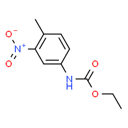ChemSpider 2D Image | Ethyl (4-methyl-3-nitrophenyl)carbamate | C10H12N2O4