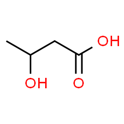 ChemSpider 2D Image | Beta-Hydroxybutyric acid | C4H8O3