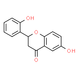 ChemSpider 2D Image | 6-Hydroxy-2-(2-hydroxyphenyl)-2,3-dihydro-4H-chromen-4-one | C15H12O4