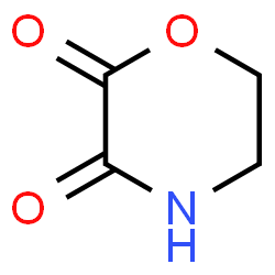 ChemSpider 2D Image | 2,3-Morpholinedione | C4H5NO3