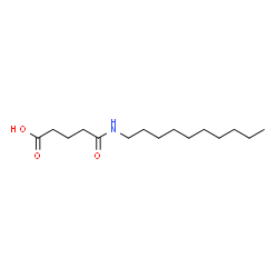 ChemSpider 2D Image | 5-(Decylamino)-5-oxopentanoic acid | C15H29NO3