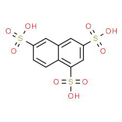 ChemSpider 2D Image | 1,3,6-Naphthalenetrisulfonic acid | C10H8O9S3