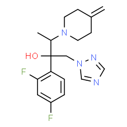 ChemSpider 2D Image | Efinaconazole | C18H22F2N4O