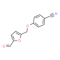 ChemSpider 2D Image | 4-[(5-Formyl-2-furyl)methoxy]benzonitrile | C13H9NO3
