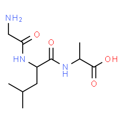 ChemSpider 2D Image | gly-leu-ala | C11H21N3O4