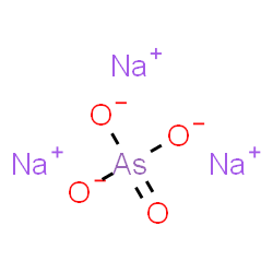 ChemSpider 2D Image | Trisodium arsenate | AsNa3O4