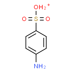 ChemSpider 2D Image | [(4-Aminophenyl)sulfonyl]oxonium | C6H8NO3S