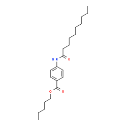 ChemSpider 2D Image | Pentyl 4-(decanoylamino)benzoate | C22H35NO3