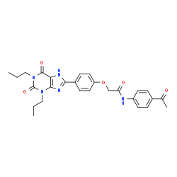 ChemSpider 2D Image | MRS-1706 | C27H29N5O5