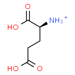 ChemSpider 2D Image | (1S)-1,3-Dicarboxy-1-propanaminium | C5H10NO4
