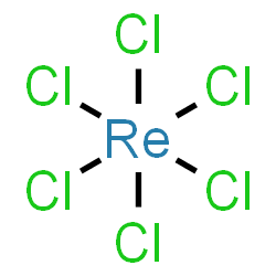 ChemSpider 2D Image | Rhenium(6+) hexachloride | Cl6Re