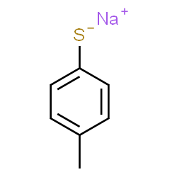 ChemSpider 2D Image | Sodium 4-methylbenzenethiolate | C7H7NaS