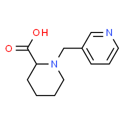 ChemSpider 2D Image | 1-(3-Pyridinylmethyl)-2-piperidinecarboxylic acid | C12H16N2O2