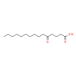 ChemSpider 2D Image | 5-Oxopentadecanoic acid | C15H28O3