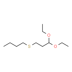 ChemSpider 2D Image | 1-[(3,3-Diethoxypropyl)sulfanyl]butane | C11H24O2S