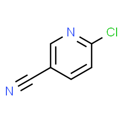ChemSpider 2D Image | 6-Chloronicotinonitrile | C6H3ClN2