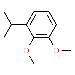 ChemSpider 2D Image | 1,2-Dimethoxy-3-isopropylbenzene | C11H16O2