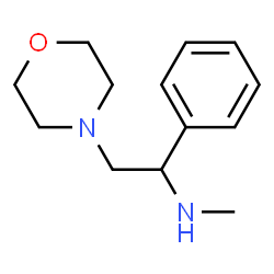 ChemSpider 2D Image | (2-MORPHOLIN-4-YL-1-PHENYLETHYL)METHYLAMINE | C13H20N2O