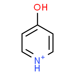 ChemSpider 2D Image | 4-Hydroxypyridinium | C5H6NO