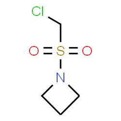 ChemSpider 2D Image | 1-[(Chloromethyl)sulfonyl]azetidine | C4H8ClNO2S