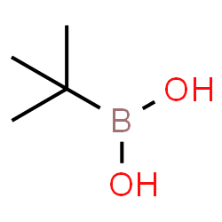ChemSpider 2D Image | (2-Methyl-2-propanyl)boronic acid | C4H11BO2