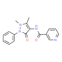 ChemSpider 2D Image | Nifenazone | C17H16N4O2