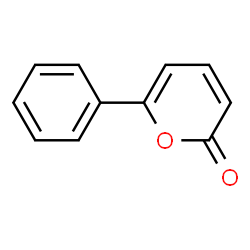 ChemSpider 2D Image | 6-Phenyl-2H-pyran-2-one | C11H8O2