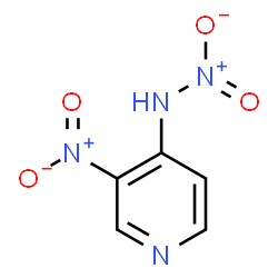 ChemSpider 2D Image | N,3-Dinitro-4-pyridinamine | C5H4N4O4