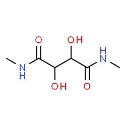 ChemSpider 2D Image | 2,3-Dihydroxy-N,N'-dimethylsuccinamide | C6H12N2O4