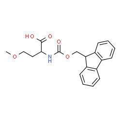 ChemSpider 2D Image | N-[(9H-Fluoren-9-ylmethoxy)carbonyl]-O-methylhomoserine | C20H21NO5