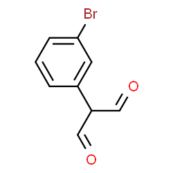 ChemSpider 2D Image | (3-Bromophenyl)malonaldehyde | C9H7BrO2