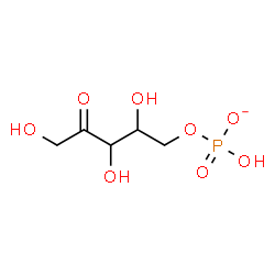 ChemSpider 2D Image | 5-O-(Hydroxyphosphinato)pent-2-ulose | C5H10O8P