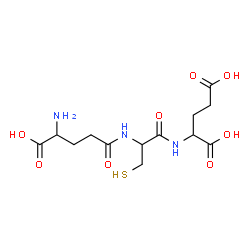 ChemSpider 2D Image | gamma-Glutamylcysteinylglutamic acid | C13H21N3O8S