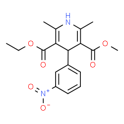 ChemSpider 2D Image | Nitrendipine | C18H20N2O6