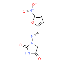 ChemSpider 2D Image | Furantoin | C8H6N4O5