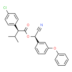 ChemSpider 2D Image | Fenvalerate ? | C25H22ClNO3