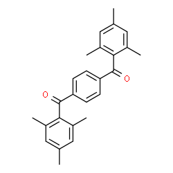 ChemSpider 2D Image | 1,4-Phenylenebis(mesitylmethanone) | C26H26O2